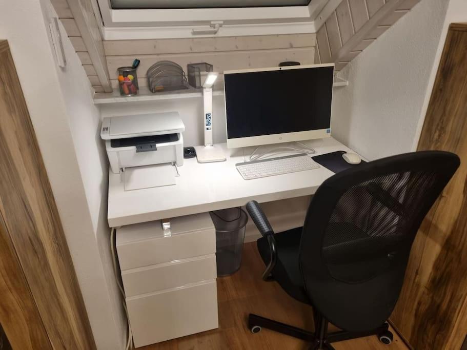 Gemuetliche Wohnung Am Waldrand Thierhaupten Extérieur photo